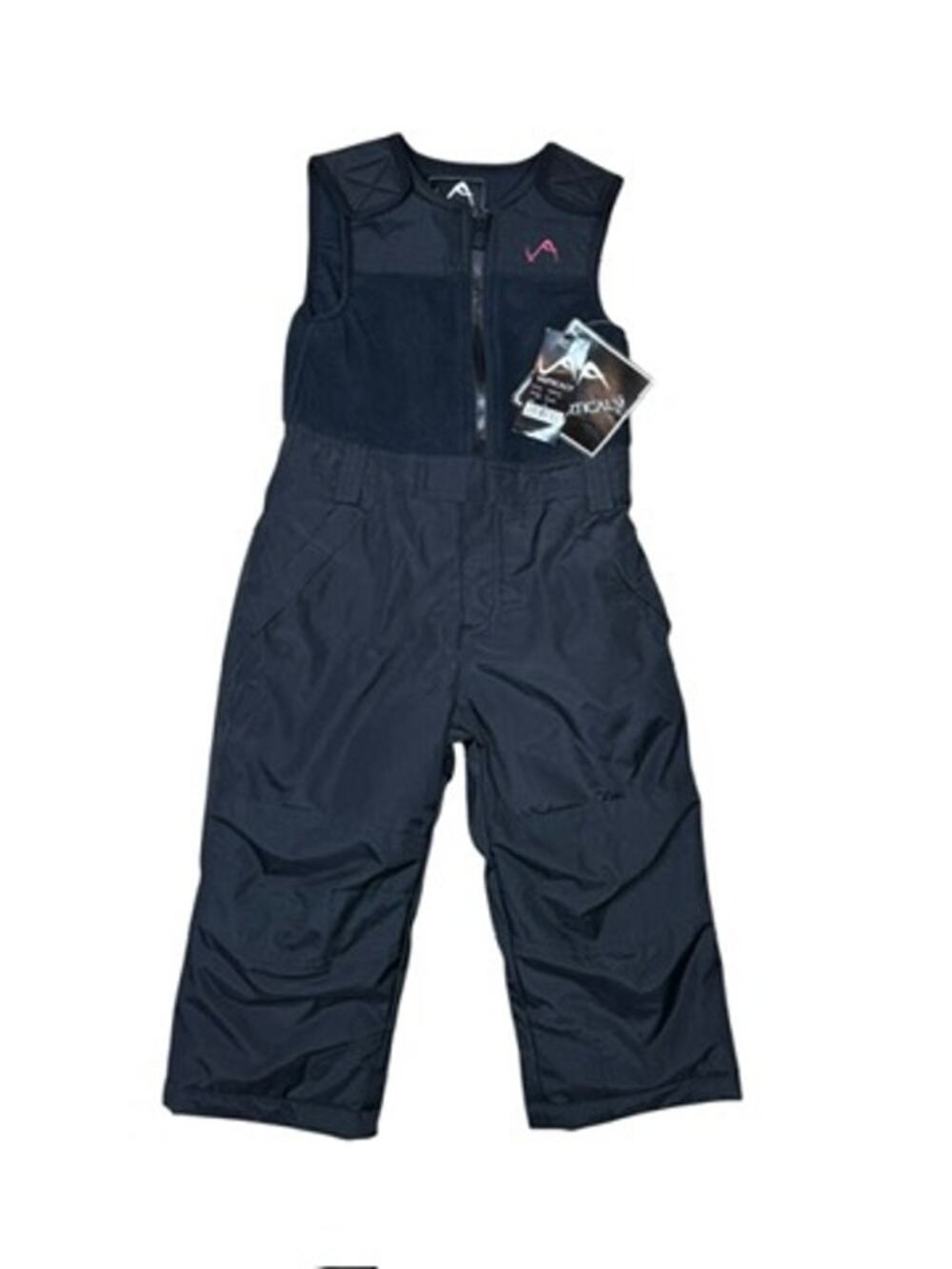 Vertical'9 Vertical 9 Toddler Snow Bibs Suit Ski Black Size 3T NEW NWT